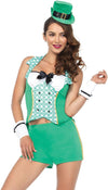 Diona J Women's Green Leprechaun St. Patrick's Day Costume