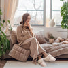 Indoor Winter Fur Shoes – Warm Cotton Slippers for Men & Women, Plush Furry Bedroom Slides, Cozy Non-Slip House Slippers