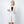 DIONA J DRAWSTRING JERSEY KIMONO ONE SIZE COLOR WHITE