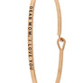 Diona J Dear Mom - Iloveyou Bangle Bracelet for Mother's Day Gift Jewelry