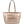 Diona J Women's Fashion Cushion Zipper Tote Shoulder Bag With Strap Gold