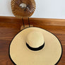FASHION STRAW WIDE BRIM FLOPPY SUN HAT