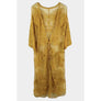 DIONA J FLORAL LACE KIMONO ONE SIZE COLOR MUSTARD
