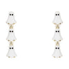 Halloween Ghost Tiered Dangle Earring
