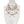 DIONA J CHUNKY CHAIN PEARL STATEMENT NECKLACE SET WHITE/SILVER