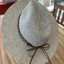 MULTI COLOR BRAIDED BAND PANAMA HAT