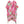 DIONA J FLORAL PRINT KIMONO ONE SIZE COLOR PINK
