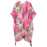 DIONA J FLORAL PRINT KIMONO ONE SIZE COLOR PINK