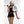 Heartiess Antagonist 6 Pc Velvet Bodycon Asymmetrical Dress Costume Set Size M/L