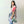 DIONA J ABSRACT WATERCOLOR PRINT KIMONO ONE SIZE COLOR TURQUOISE