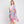 DIONA J ABSTRACT PAISLEY PRINT KIMONO CARDIGAN ONE SIZE COLOR PINK
