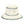 CC PAPER STRAW HAND CROCHET CLOTHE BUCKET HAT WITH SCALLOP EDGE DETAILS RUST