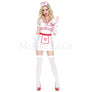 Emergency Room Nurse 6 Pc zip up Women’s Halloween Cosplay Costume Set Size XS