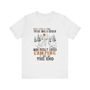 Father's Day Camping Tee, Outdoor Adventure Shirt, Unisex Short Sleeve, Gift for Dads, Camping Lovers, Nature Enthusiasts