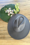 VEGAN FELT PANAMA HAT