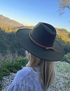 WIDE BRIM DANDY PANAMA HAT FOR WOMEN