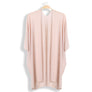 DIONA J STYLISH FASHIONABLE SOLID KIMONO CARDIGAN ONE SIZE COLOR BEIGE