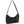 DIONA J WOMEN'S CHIC SMOOTH BUCKLE SHOULDER BAG COLOR BLACK