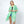 DIONA J ABSTRACT FOIL PRINT KIMONO ONE SIZE COLOR GREEN
