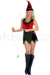 2 pc. robin hood outfit including hat and pouch