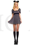 2 piece minnie's outfit with head piece