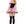 The Pink Couture Queen of Hearts costume is a three piece set that