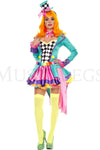 This five piece deluxe Plus Size Hatter Hottie costume