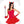 Devil’s cape with sparkly sequin stay up collar