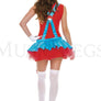 Red Playful Plumber Costume