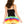 Stretch cami with attached rainbow tutu