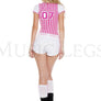 Miss Curve Baller Baseball Costume