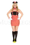 Plus Size Darling Mouse Costume