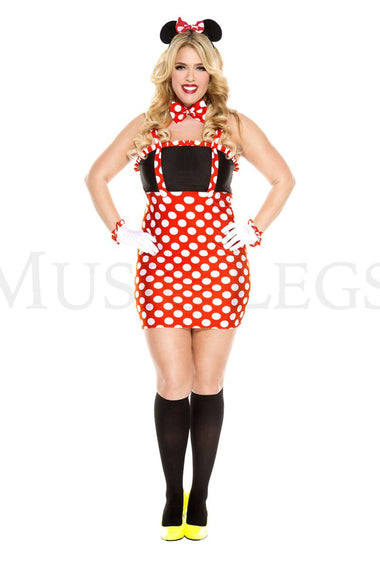 Plus Size Darling Mouse Costume