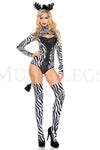 Sexy Zebra Costume