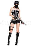 Bad SWAT Babe Costume