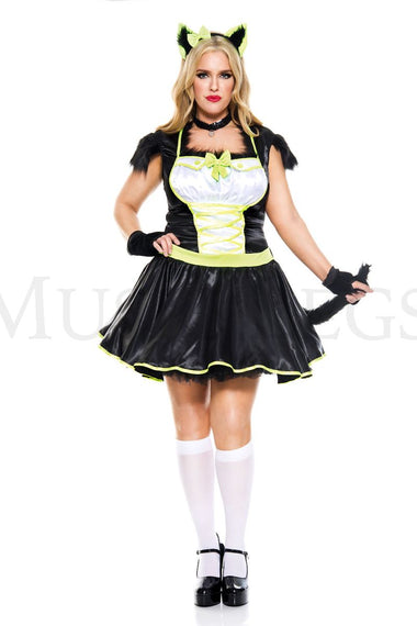 Plus Size Furry Cats Meow Costume