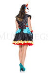 Plus Size Day Of The Dead Darling Costume