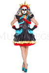 Plus Size Day Of The Dead Darling Costume