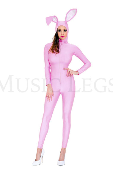 Music Legs Playfully Pink Rabbit