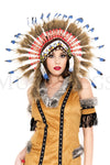 Indian feather headdress
