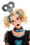 Wind-up doll headpiece