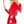 Complete your devilish costume with this Red Devil Babe Costume Kit featuring a red devil horns clips, red pitchfork with sequin and feather accents, and red feather devil wings. (Jumpsuit, and shoes not included.)