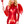 Complete your devilish costume with this Red Devil Babe Costume Kit featuring a red devil horns clips, red pitchfork with sequin and feather accents, and red feather devil wings. (Jumpsuit, and shoes not included.)