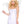 Complete your angelic look with this White Angel Costume Kit featuring a white furry halo headband, white star wand, and matching white feather angel wings. (Dress not included.)