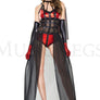 Bloody Vixen Vampire Costume