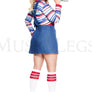 Plus Size Nightmare Killer Doll Costume