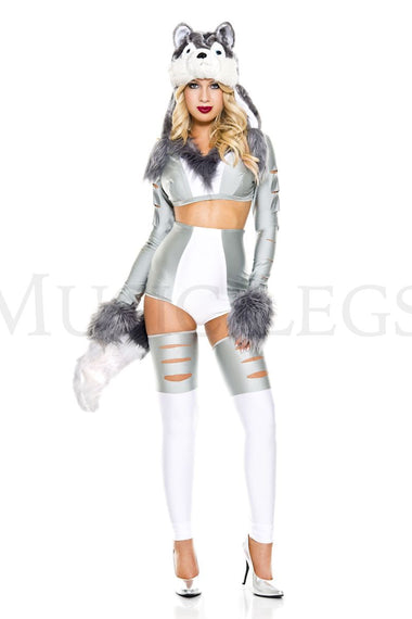 Music Legs Wild Wolf Woman Costume