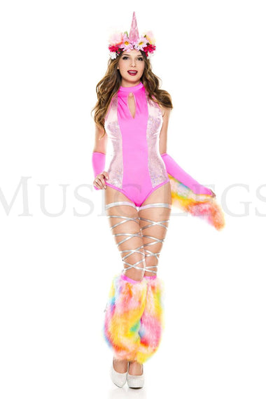 Music Legs Magical Furry Unicorn Costume