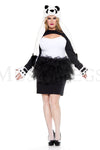 Plus Size Panda Cutie Costume