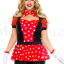 Plus Size Polka Dot Mouse Costume